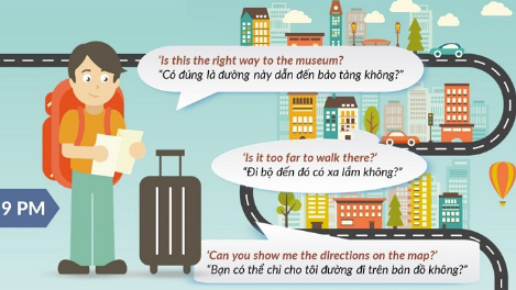 Cách hỏi và chỉ đường bằng tiếng Anh dễ hiểu cho người mới bắt đầu